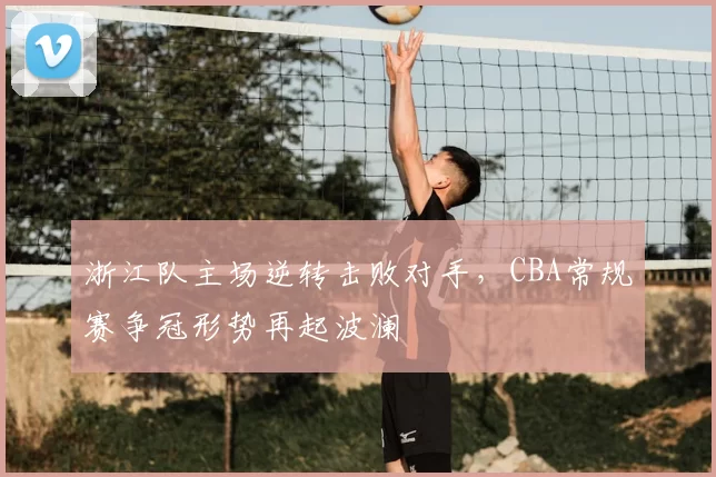 浙江队主场逆转击败对手,CBA常规赛争冠形势再起波澜
